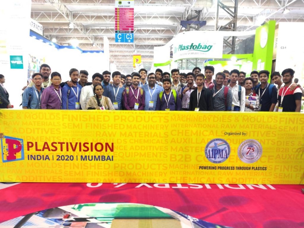 PLASTIVISION EXHIBITION visit at Goregaon by staff and students.jpg picture